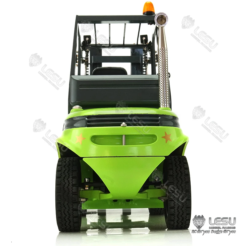 LESU 1/14 Scale Hydraulic RTR Model RC Forklift Remote Control Transfer Car Fork Outdoor ToyS Portability Gifts For Boy THZH1204 5