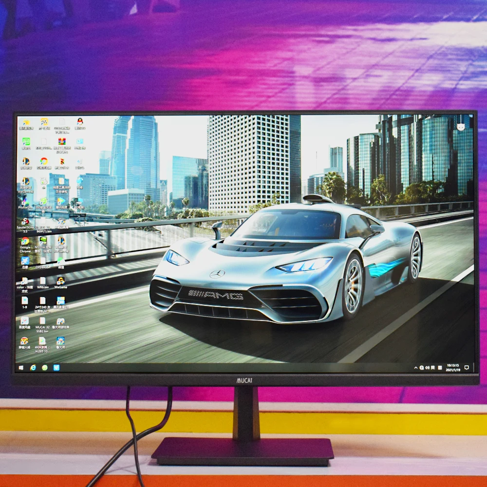 MUCAI 27 ġ  144Hz LCD ÷ HD 27 165Hz ũž IPS  ǻ ȭ  г 1920*1080  1K DP