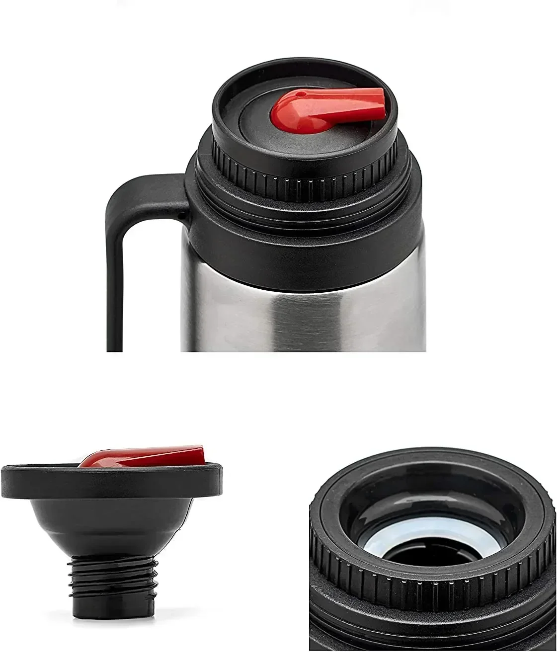 BALIBETOV Thermos for Mate - Vacuumainsulated with Double Stainless Steel Wall - BPA Free - A Thermo Specially Designed for Use with Mate Cup or Mate