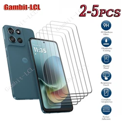 Premium 9H HD Tempered Glass Screen Protector Film (2 - 5 Pack) for 2 Pieces (Moto G Play (2026))