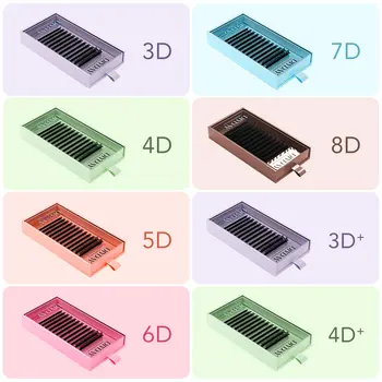 W Shape Volume Lash Fans 1