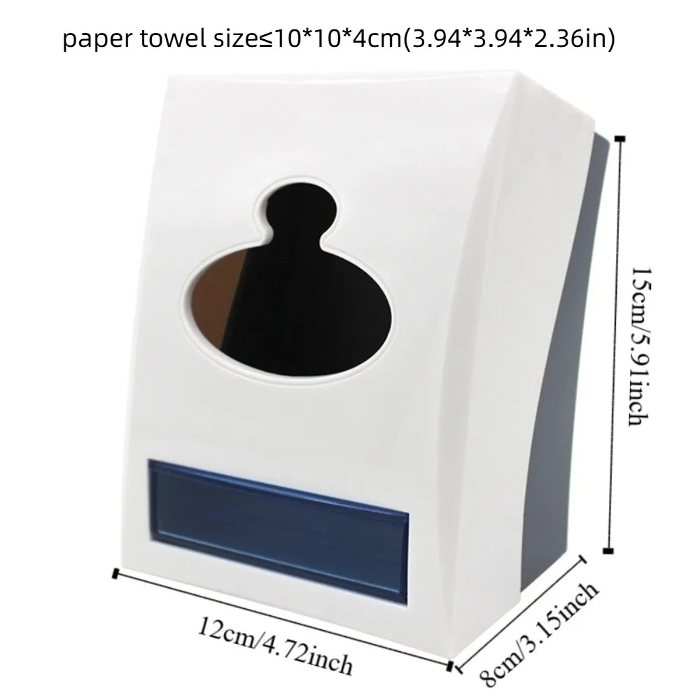 Creative Multi-Functional Napkin Holder Plastic Non-slip Tissue Dispenser Stable Toothpick Box Commercial Setting