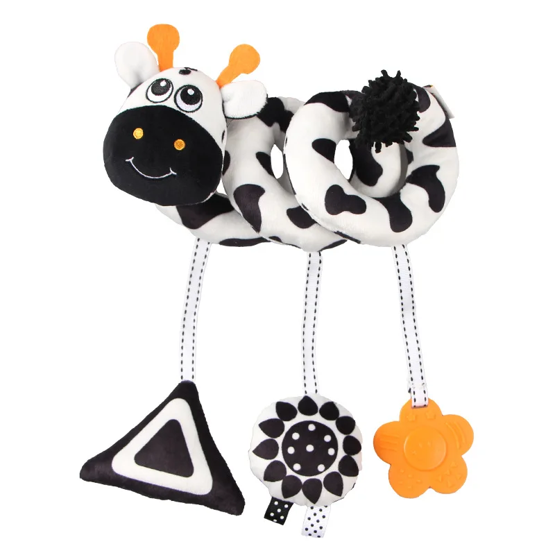 Black & White Spiral Baby Toy 6