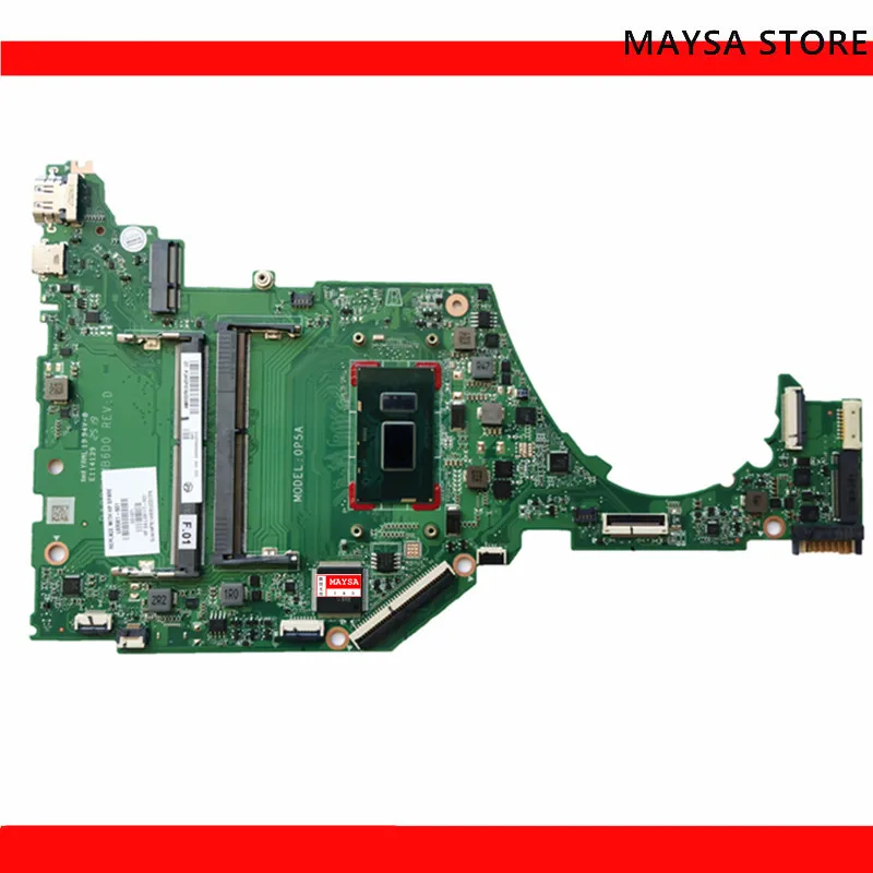 

L63561-001 For HP 15-DY 15-FQ TPN-Q222 Laptop Motherboard With SRESH 4417U CPU L63561-601 DA0P5DMB8C0 100% Tested Fast Ship