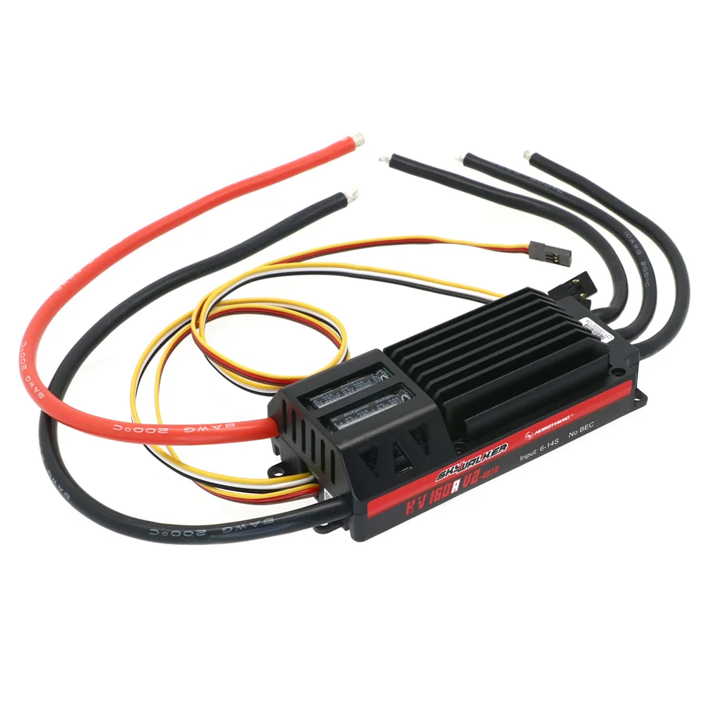 Hobbywing Skywalker 130A/160A HV OPTO V2 ESC pour avion RC 6-14S