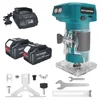 5 Speeds Brushless Electric Hand Trimmer Speed Adjustable Woodworking Engraving Machine Wood Router For Makita 18V Battery