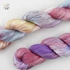 50g  Hank Handpainted Silk Yarn For Hand Knitting Crochet   Lace Weight Natural Silk 22 So Soft 3