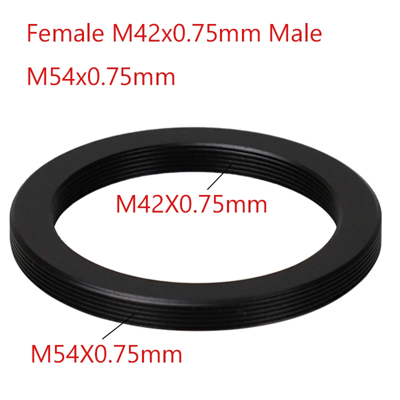 Female Internal Thread M42X0.75mm to Male External Thread M54X0.75mm Astronomical Telescope Photography Adapter Ring telescope adapter