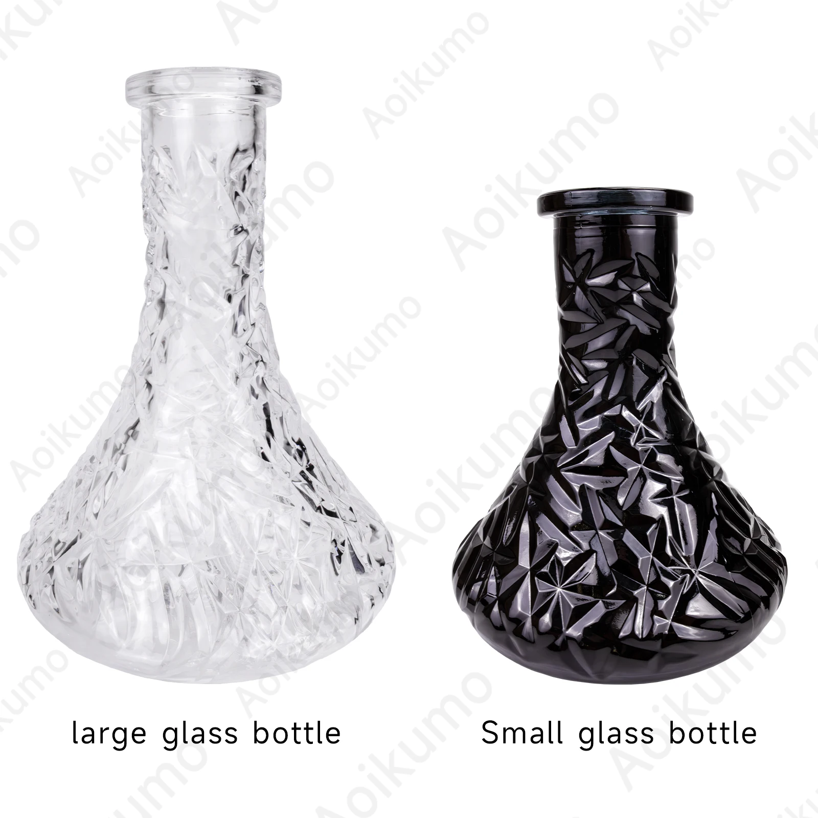 New Small Rhombus Hookah Glass Bottle Universal Flask Shisha Base Nargile Sheesha Chicha Cachimbas Hookah Bottle Accessories hookah accessories hookah replacement accessories