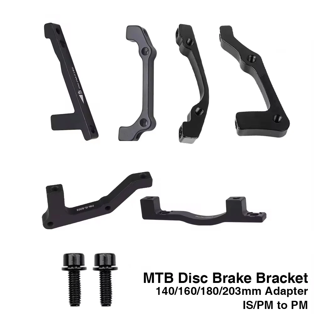 Bike Disc Brake Rotor Mount Adapter MTB Ultralight Bracket IS PM A B to PM A Bicycle Disc Brake Adaptor for 140 160 180 203mm bike brake rotor