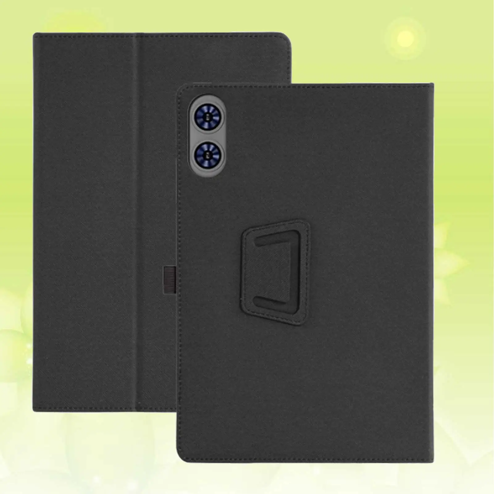 Premium 13.4-inch Tablet Case - PU Leather, Shockproof, with Kickstand