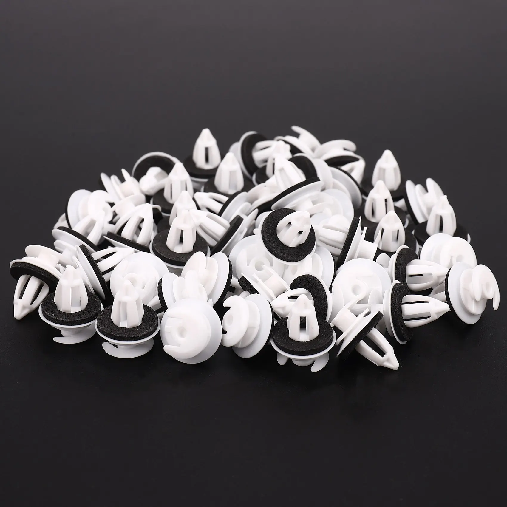 50Pcs Door Panel Clips With Seal Ring for BMW E34 E36 E38 E39 E46 X5 M3 M5 Z3 door panel clips