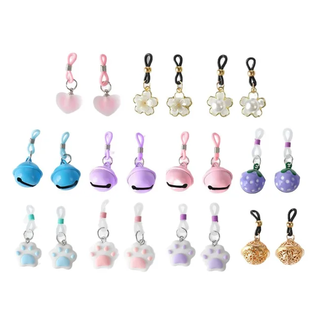 1 paar Frauen Silikon Nippel Klemmen SM Spielzeug Erwachsene Sex Brust Glocke Klitoris Stimulation Kleine Glocke Clips Sex Spielzeug Brust stimulator