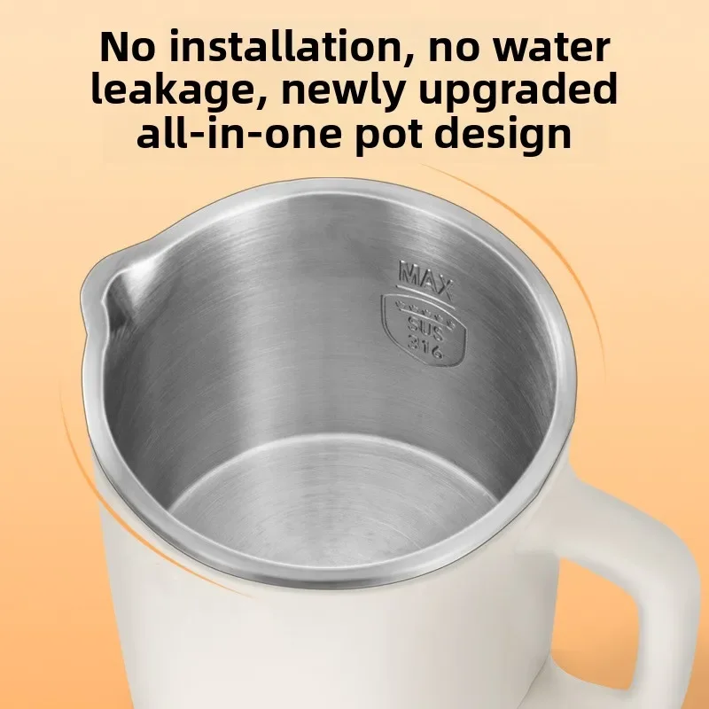 New Portable Outdoor Folding Electric Kettle 316 Stainless Steel Travel Household Hot Water Boiling Cup Food Grade Small Kettle