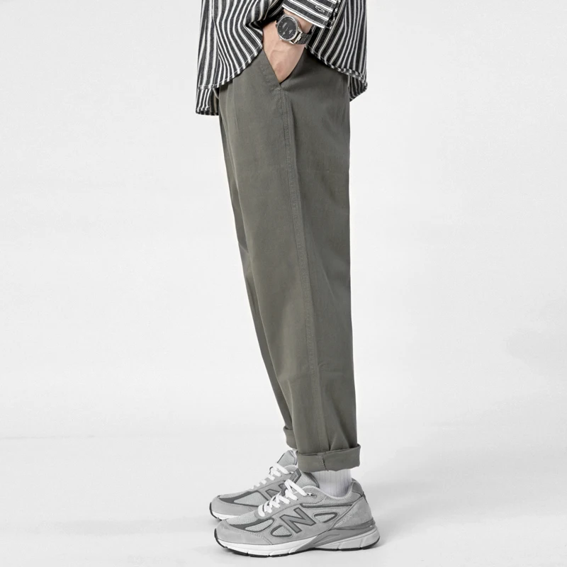 

2022 Spring Autumn Fashion Men's Cargo Pants Casual Pants High Quality Male Long Straight Pants Comfortable Trousers R28