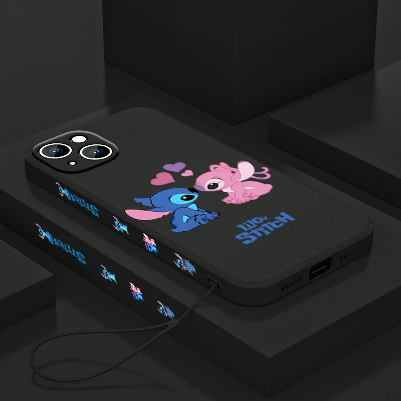 Coque Disney Stitch en Silicone pour iPhone 15, Wiqeo, Déstockeur de Coques  Pour iPhone