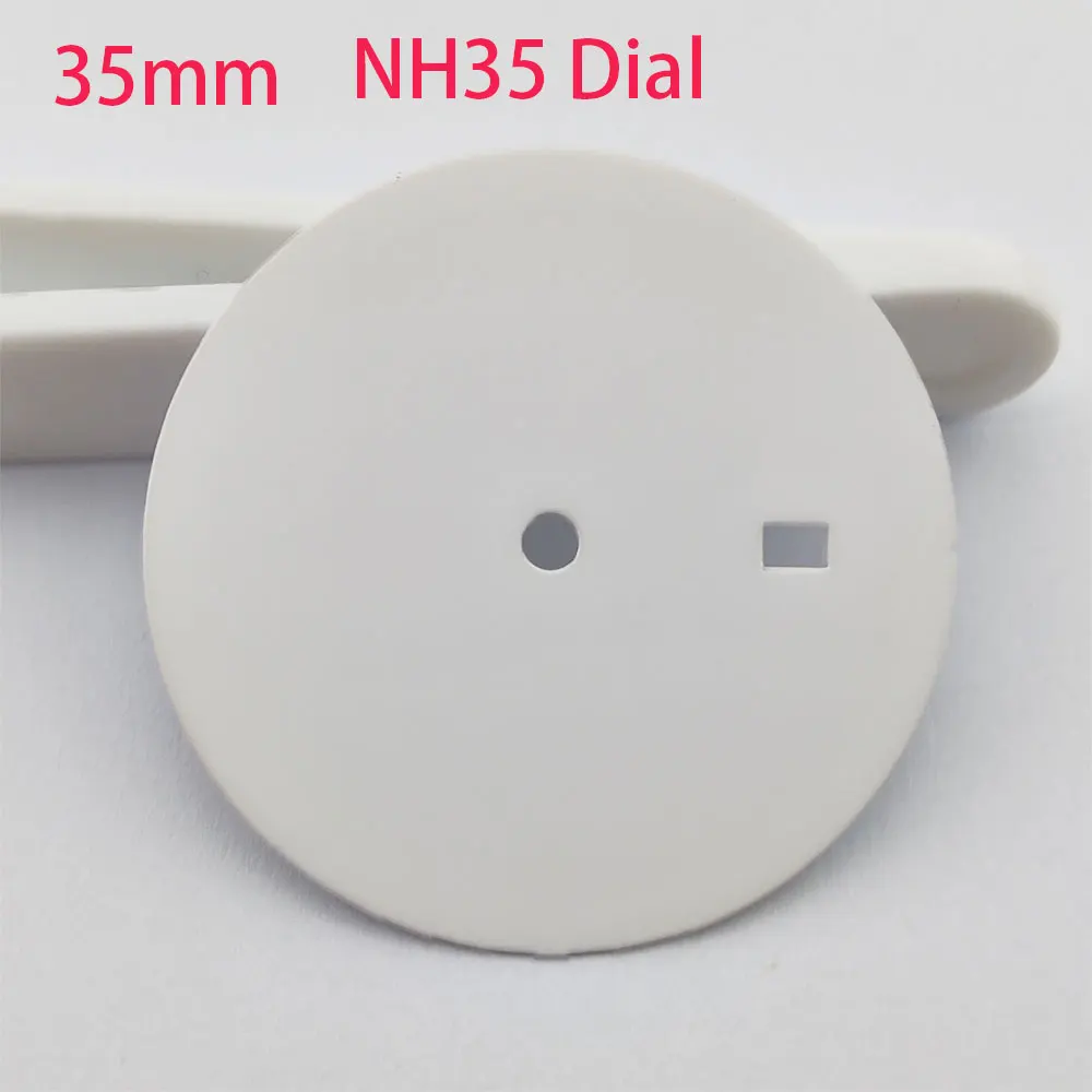 35mm White Matte Watch Dial