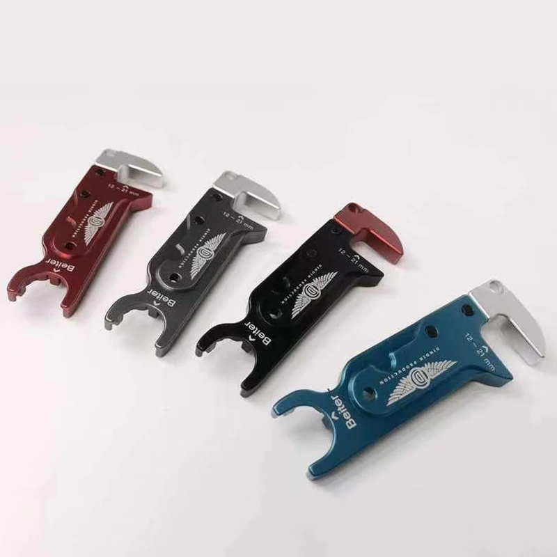 Archery Cotter Spanner / Hook Spanner Suitable for Beiter Cushion Plunger diandian Stabilization/V-bar Multiple use archery spanner
