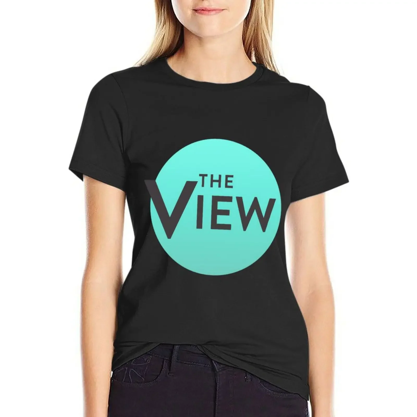 

The View Talk Show \t T-shirt lady clothes kawaii clothes summer top fashion woman blouse 2024