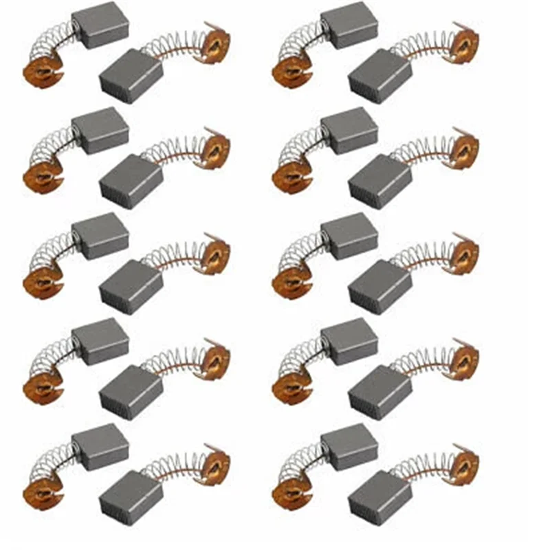 

16.5x13.4x6.4mm Carbon Brushes Power Tool f Electric Hammer Drill Motor