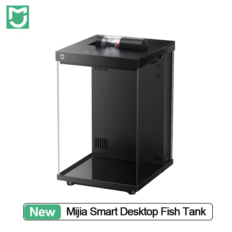 Xiaomi Mijia Smart Desktop Fish Tank Mi Home APP Remote Feeding Professional Filtration System Temperature Monitor Easy Drainage