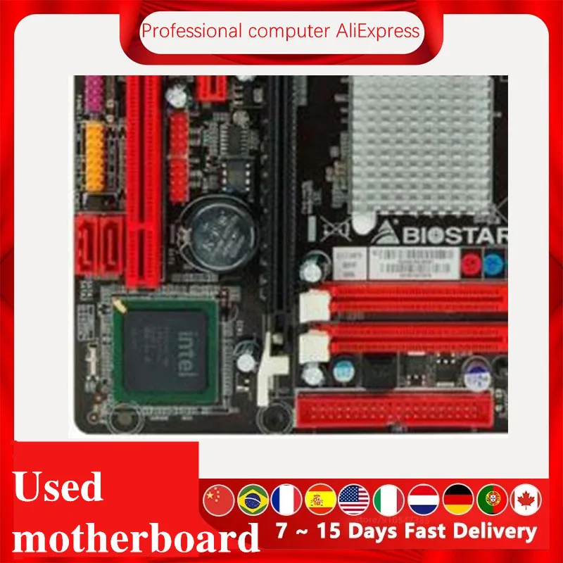 For Biostar G41D3C Motherboard LGA 775 DDR3 8GB For Intel G41 SATA II Original Desktop Used Mainboard images - 6