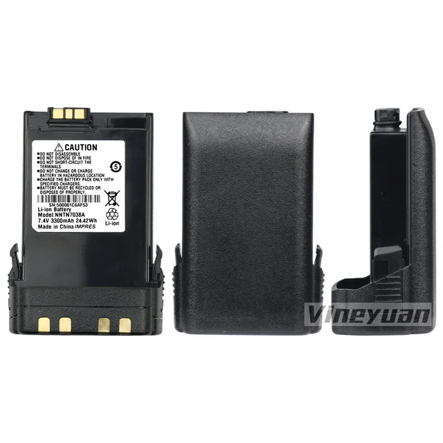 Batterie Compatible HFR-AAA750 TECHTEK Batteries 2000Ah Copatible Avec [Autec] CB71.F, FUA10, UTX97 Pile Rechargeable Motorola O202c