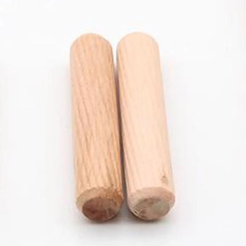 

50pcs/set Durable Wooden Dowel Pins Wide Range Of Applications Easy To Install Round Wood Dowel Rods