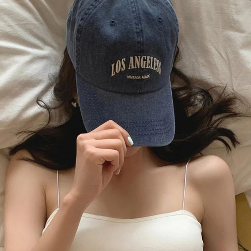 Trucker Cotton Baseball Cap For Men and Women Fashion Embroidery Hat Soft Top Caps Casual Retro Snapback Hats Unisex Hip Hop