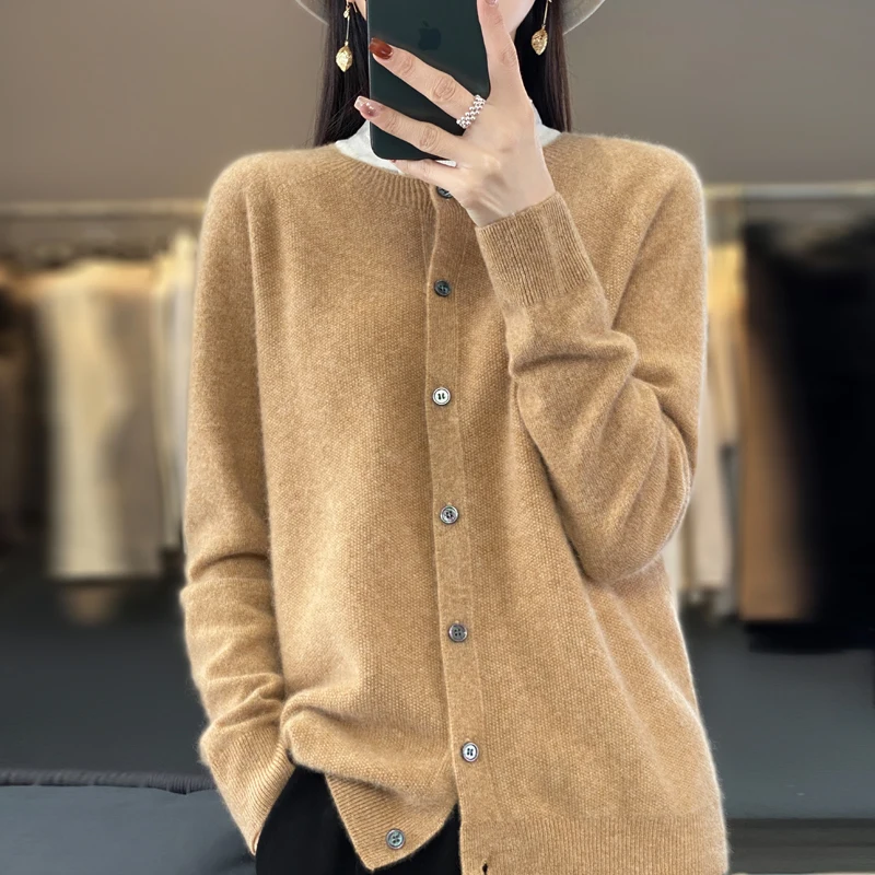 ตัวเลือกสินค้า เสื้อกันหนาว Merino 100% อบอุ่นสบาย ใส่ได้ทุกฤดู