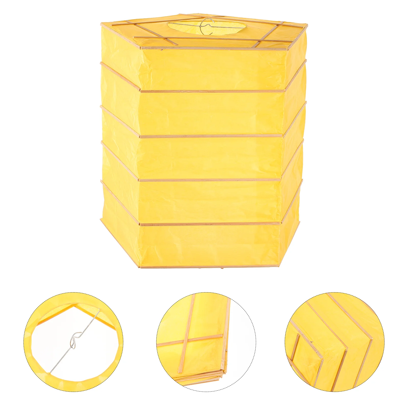 

Paper Lampshade Replacement Household Foldable Ceiling Lamp Cover Folding Lampshade