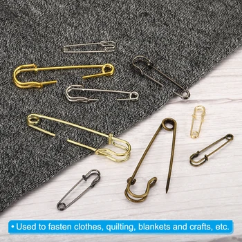 Large Metal Safety Sewing Pins 20 Pins 5