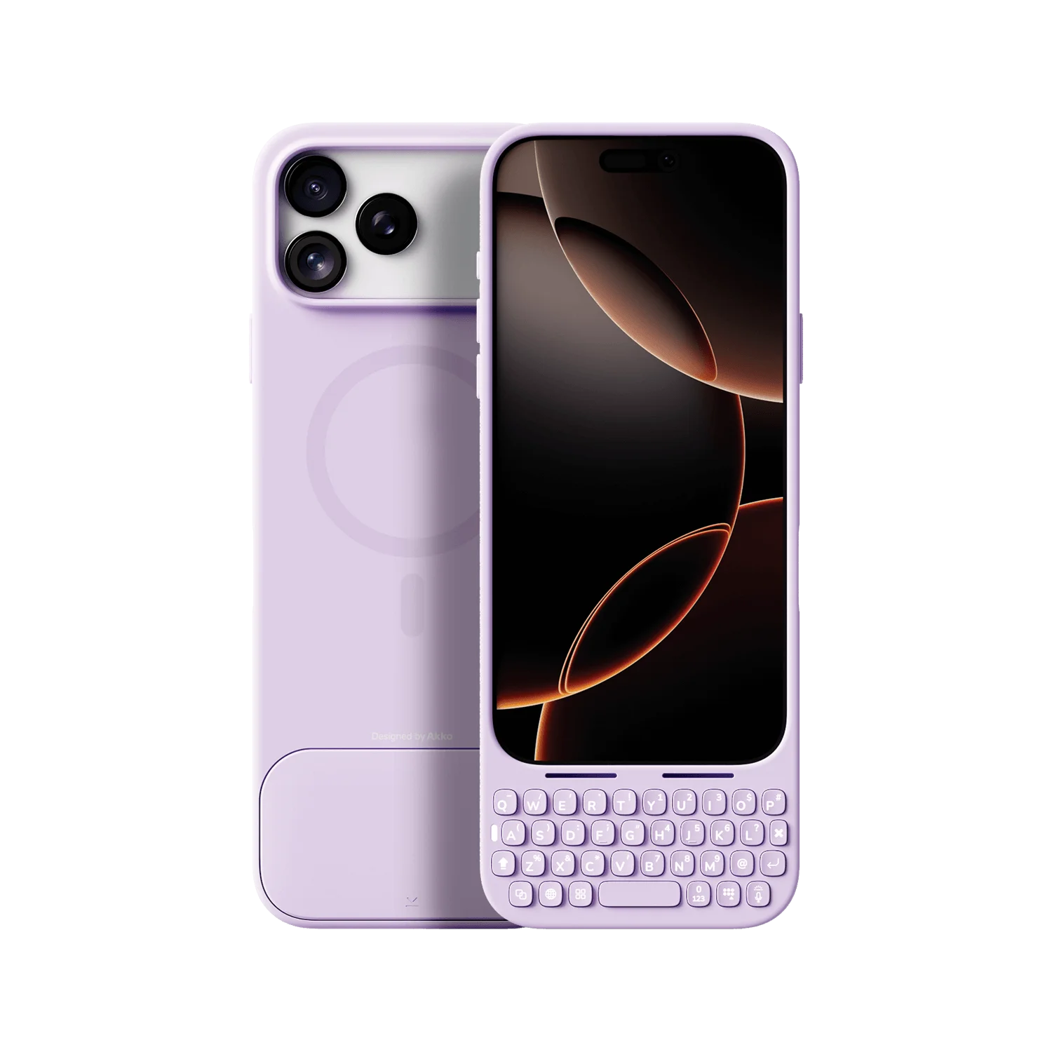 Akko MetaKey Phone case With Keyboard PU TPU with Magnetic Support