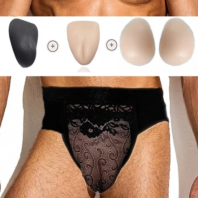 NEW Silicone Camel Toe Panty Fake Vagina Underwear Insert Shemale for  Transgender Crossdresser - AliExpress