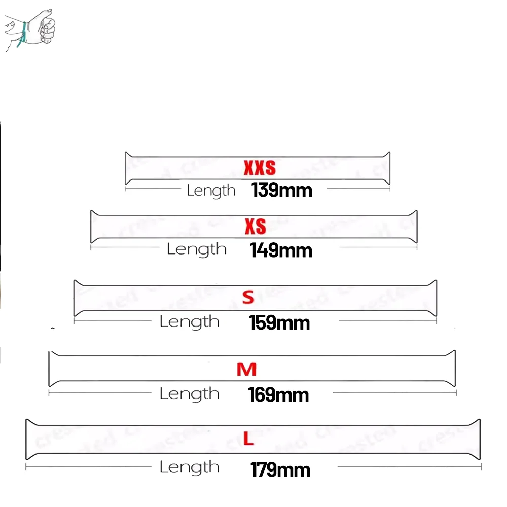Braided Nylon Solo Loop Strap for Smartwatches - Adjustable Bracelet Band