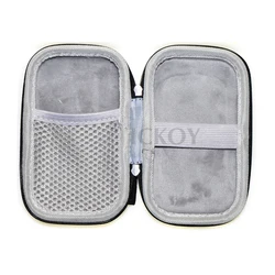 Compact Storage Pouch with LCD Screen Protector (Black)