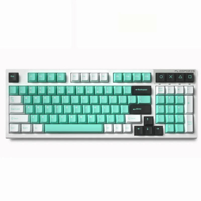 GK980+ メカニカルキーボード 本体 Fl・esf980メカニカルキーボード,98キー,ワイヤレス,2.4g