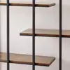 5-Tier Metal Plant Stand Vintage Industrial Bookshelf Storage Rack Indoor Display Organizer Living Room Garden Balcony 5