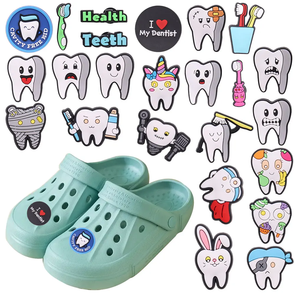 

1 шт. подвески для обуви из ПВХ, аксессуары для зубной щетки, украшения для обуви, подходят для браслетов Croc Jibz, подарок для детей