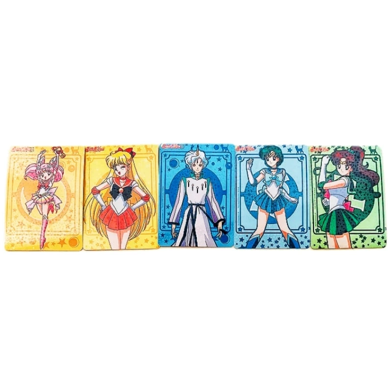 Coleção Anime Crystal Card, Sailor Moon, Personagens de Animação, Tsukino,  Usagi, Tenoh, Haruka, Kaiou, Etiqueta, Brinquedo, 10Pcs por Conjunto -  AliExpress