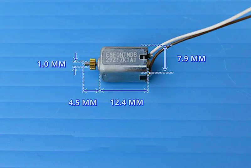 訳あり M0.3シャフトの直径1.0mm 0.95mmに適した0.3mのプラスチックワームギア