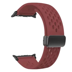 Bracelet Montre en Silicone Magnétique Sport - Ajustement Universel