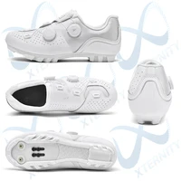 New Style Professional Cycling Shoes MTB Flat Road Racing Cleat Shoes Self-Locking Mountain Bike SPD Shoes Bicycle Sneakers Men 2