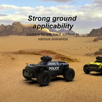 Turbo Racing 1:76 C81 C82 RC MINI Truck Car Monster Truck With Cool Lights Buggy RC Model Car Desktop Toy Gift 2