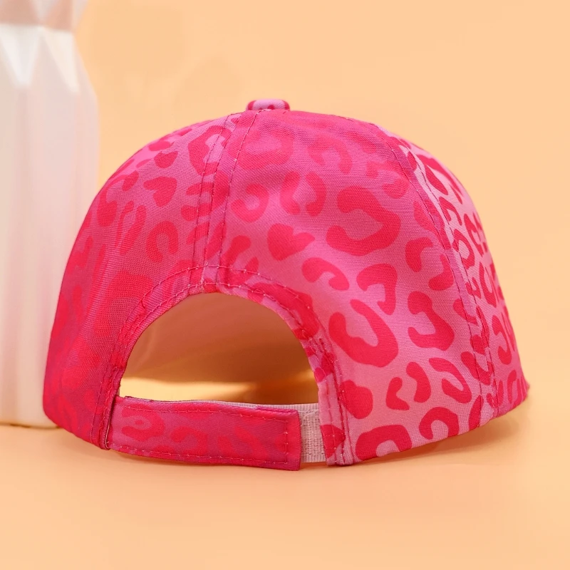 Sweet Cartoon Print Child Baseball Caps for Boy Girl Under 10 Years Old Outdoor Dazzling Lovely Snapback Breathable Sun Hats