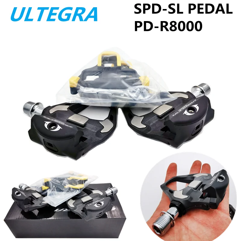 

Ultegra Pedals PD-R8000 Pedals Road Bike Clipless Pedals with SPD-SL R8000 Cleats Pedal SM-SH11 box road bike carbon pedals