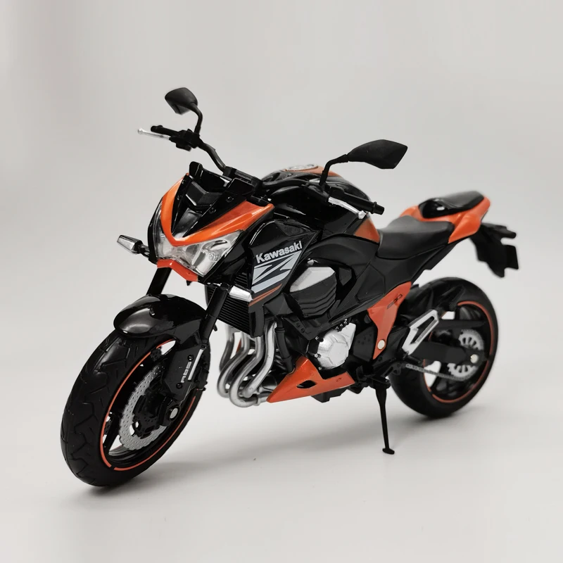 1/12 Kawasaki Ninja Z800 Racing Cross-country Motorcycle Model Simulation Metal Toy Street Motorcycle Model Collection Gift 3