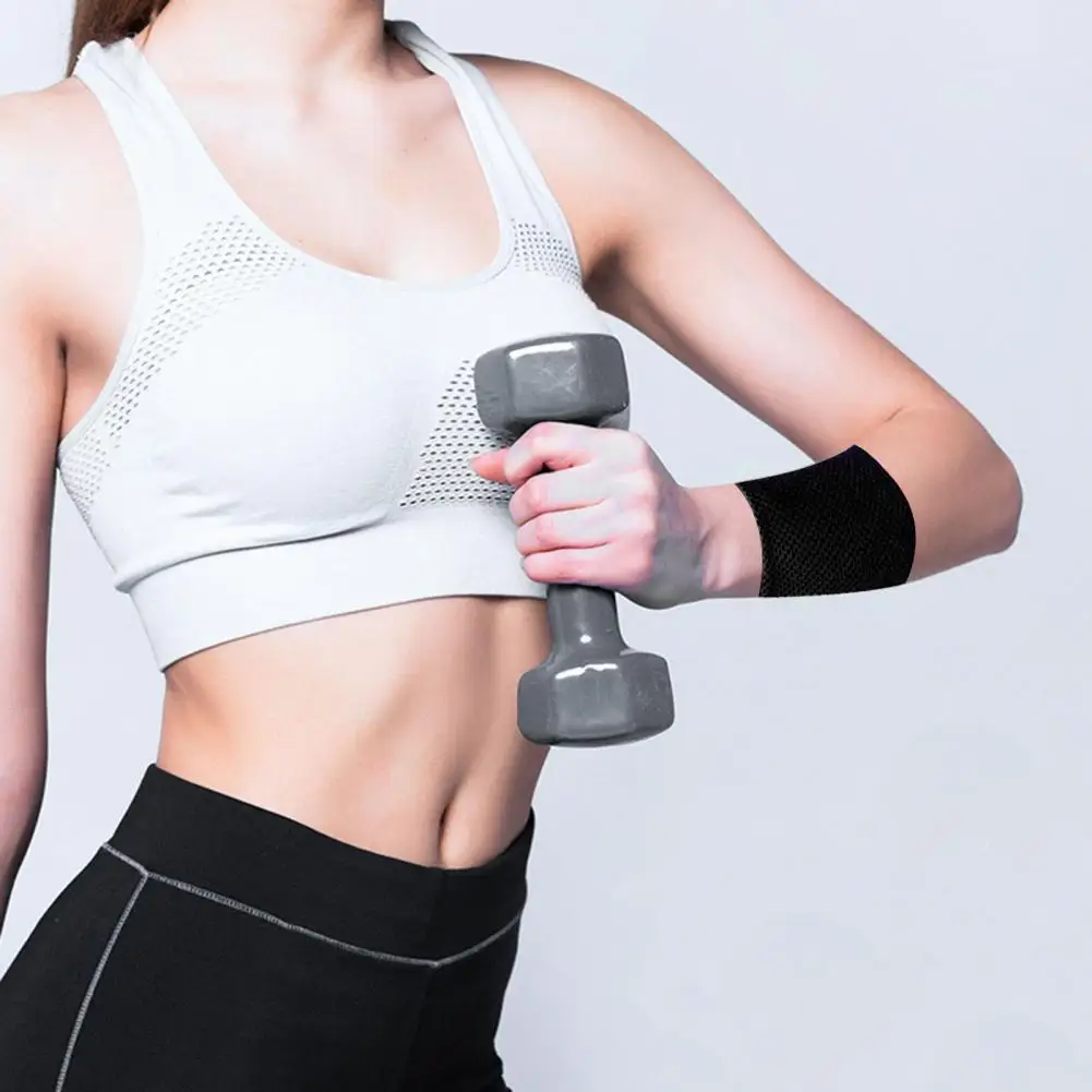 

Moisture-wicking Wristband Sports Sweatband Highly Elastic Moisture Wicking Sports Wristband for Quick-drying for Active