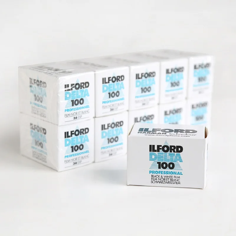 1-10 Rolls Original ILFORD DELTA 100 135 Black And White Professional Film ISO 100 36 Exp Negative Film For 35mm Film Camera