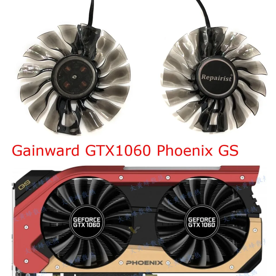 2PCS/Set FD9015U12S,90MM,Graphics Video Cards Fan,GPU Cooler,Palit